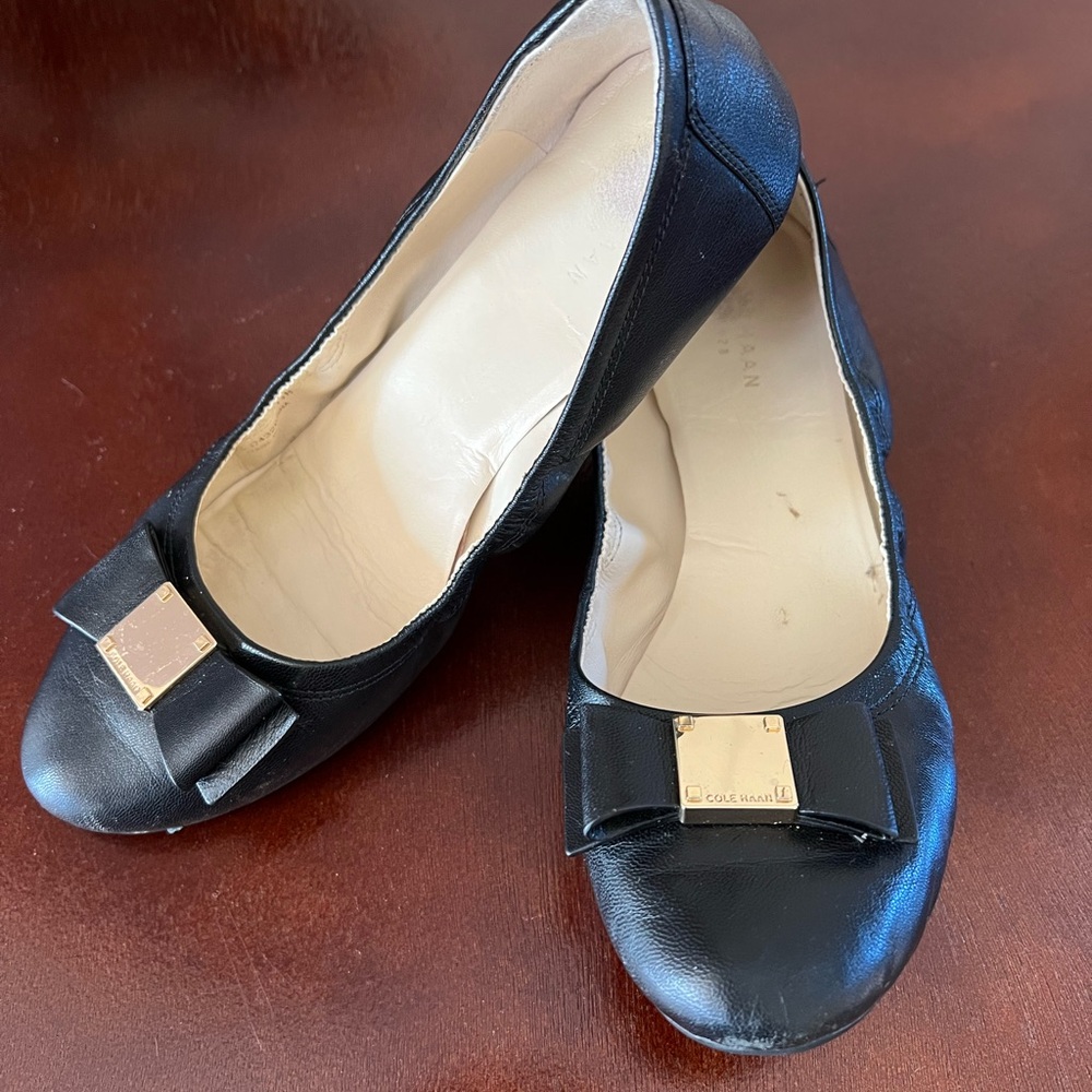 Cole Haan Women's Black Ballet Flats